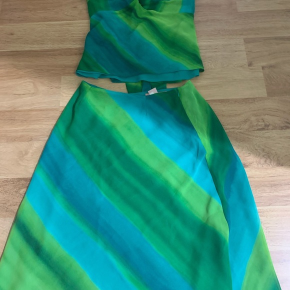 Beautiful vintage set skirt size10 top size 12 - Picture 7 of 15